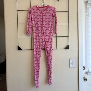 Kickee pants bamboo cotton candy jitter bug pajamas 3T